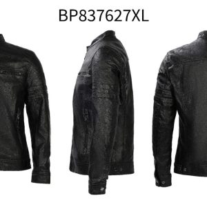 Casaca de hombre YD Cuero cuello chino